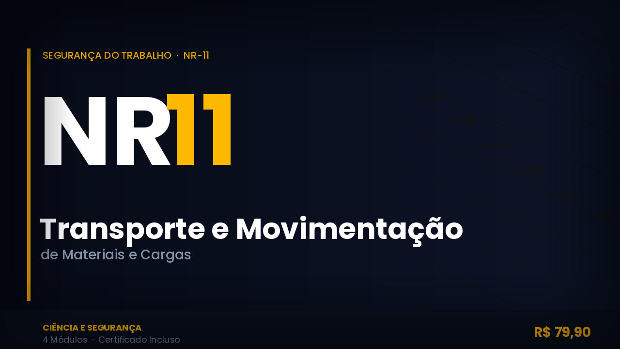 NR-11 — Transporte de Materiais